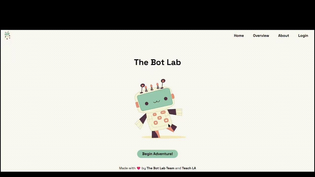 Bot Lab Stage Preview